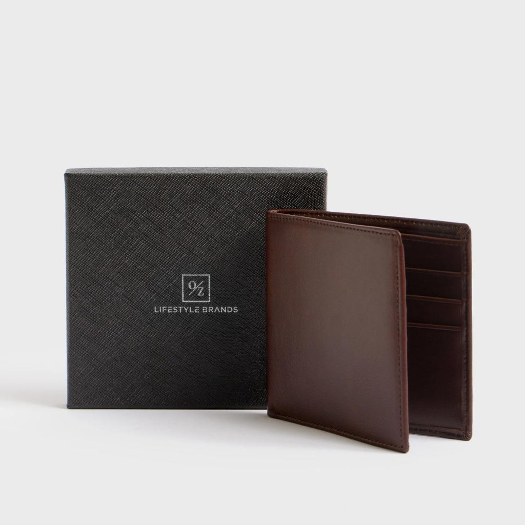 Genuine Leather Luxury Bi-Fold Wallet