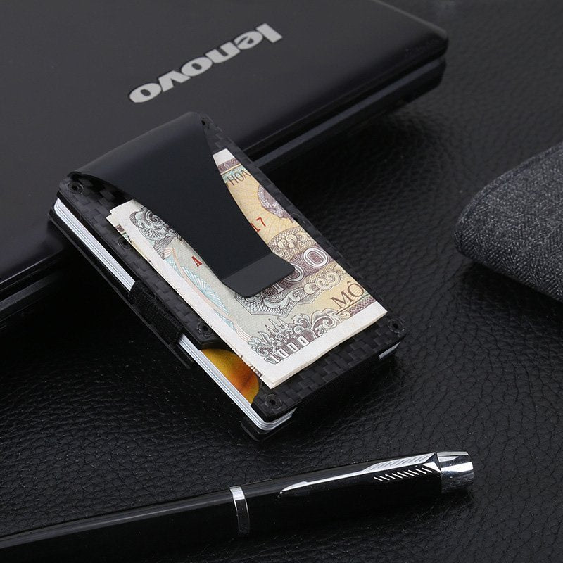Carbon Fiber RFID Blocking Card Wallet
