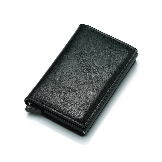 Men's Vintage Leather RFID Blocking Wallet