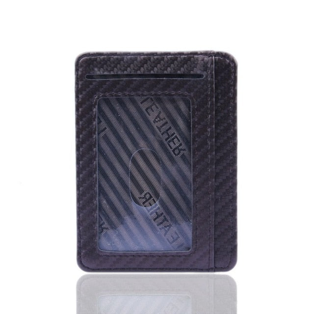 Ultra Thin Leather Card Case