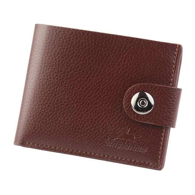 Men's Simple Leather Wallet