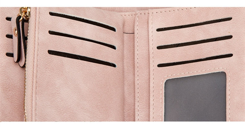 Women's Compact Tri-fold Wallet